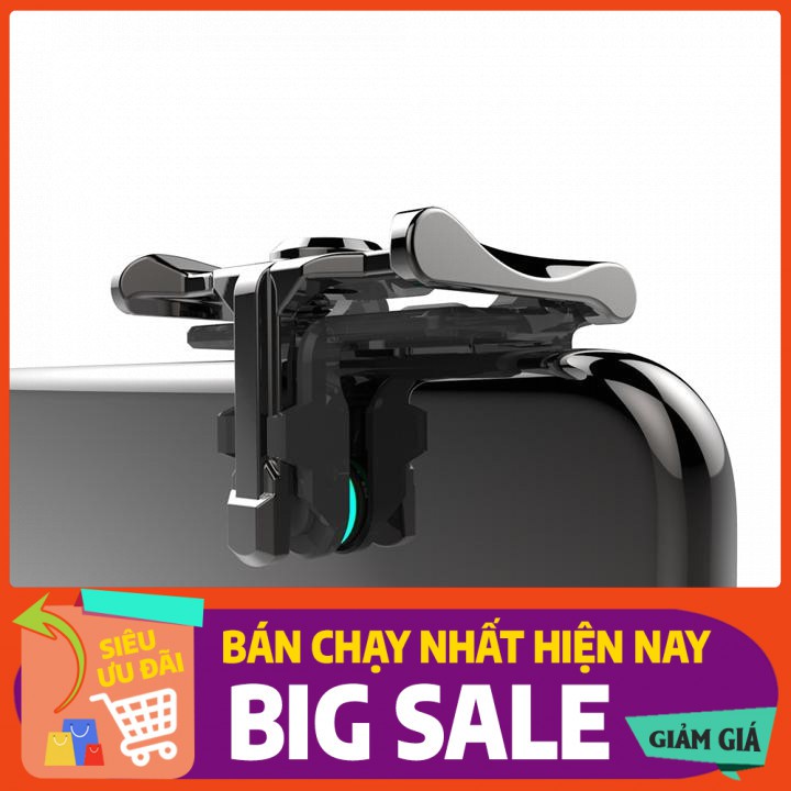Nút bấm cơ s10 cho gamemobile PUBG, ROS,FREE FIRE, KNIVES OUT – 1 bộ gồm 2 chiếc, chất liệu nhôm, nh