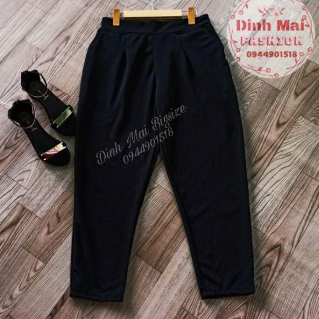 [Hình thật] QUẦN BAGGY CHUN SAU BIGSIZE 65-95kg | BigBuy360 - bigbuy360.vn