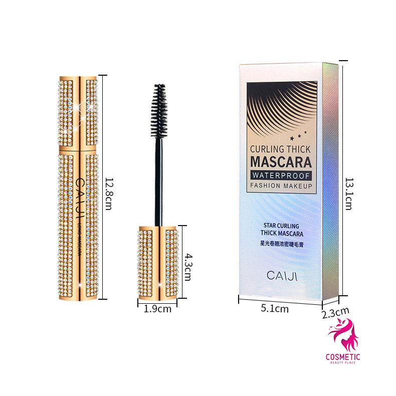 Mascara CAIJI Kháng Nước Lâu Trôi Vỏ Ánh Kim Cương Sành Điệu P57