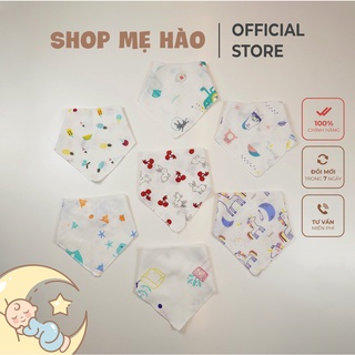 Yếm xô yếm tam giác cho bé có cúc bấm