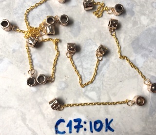 Hạt charm vàng