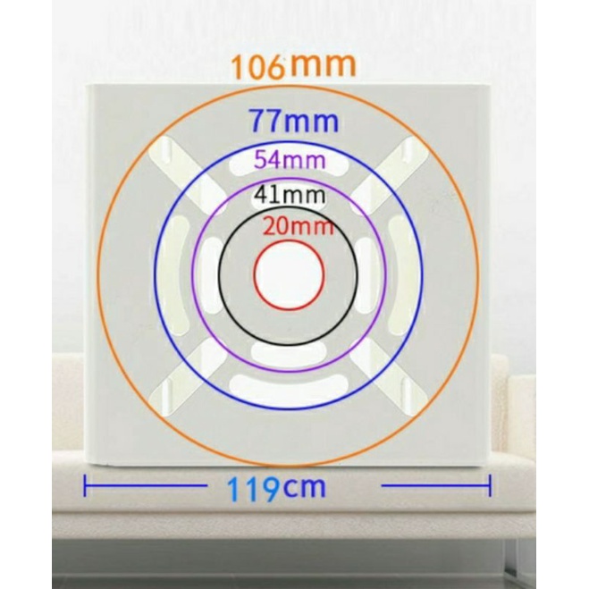 Bích bắt cột sắt gắn camera , mặt bích bắt cột gắn chân đế camera