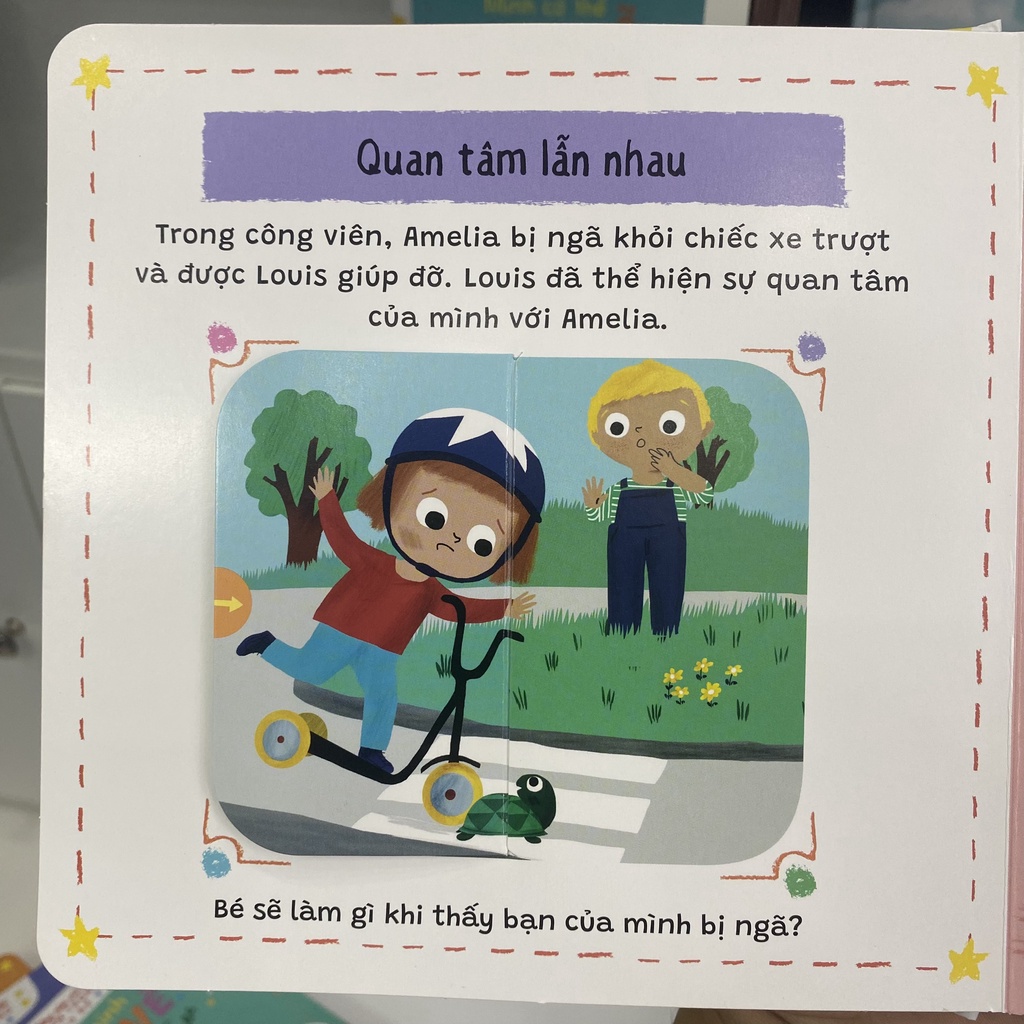 Sách hay cho bé - Combo những cảm xúc nhỏ quan trọng của bé - Bộ tương tác lật mở