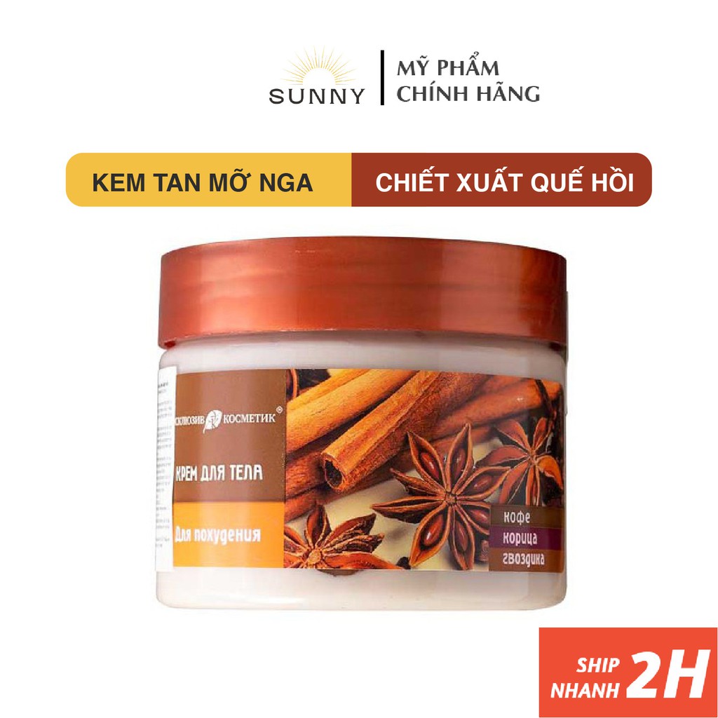 Kem tan mỡ quế hồi Nga 260g giúp loại bỏ mỡ thừa hiệu quả