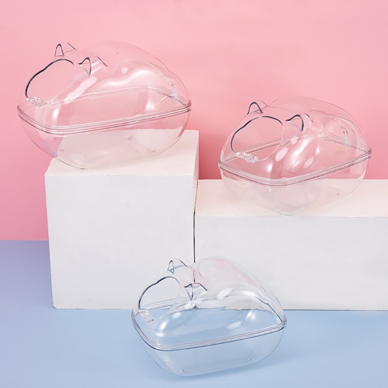 Bồn Tắm Thư Giãn Trong Suốt Cho Chuột Hamster
