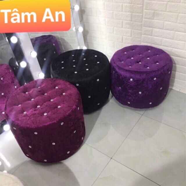 Đôn sofa tròn đẹp - rẻ HCM