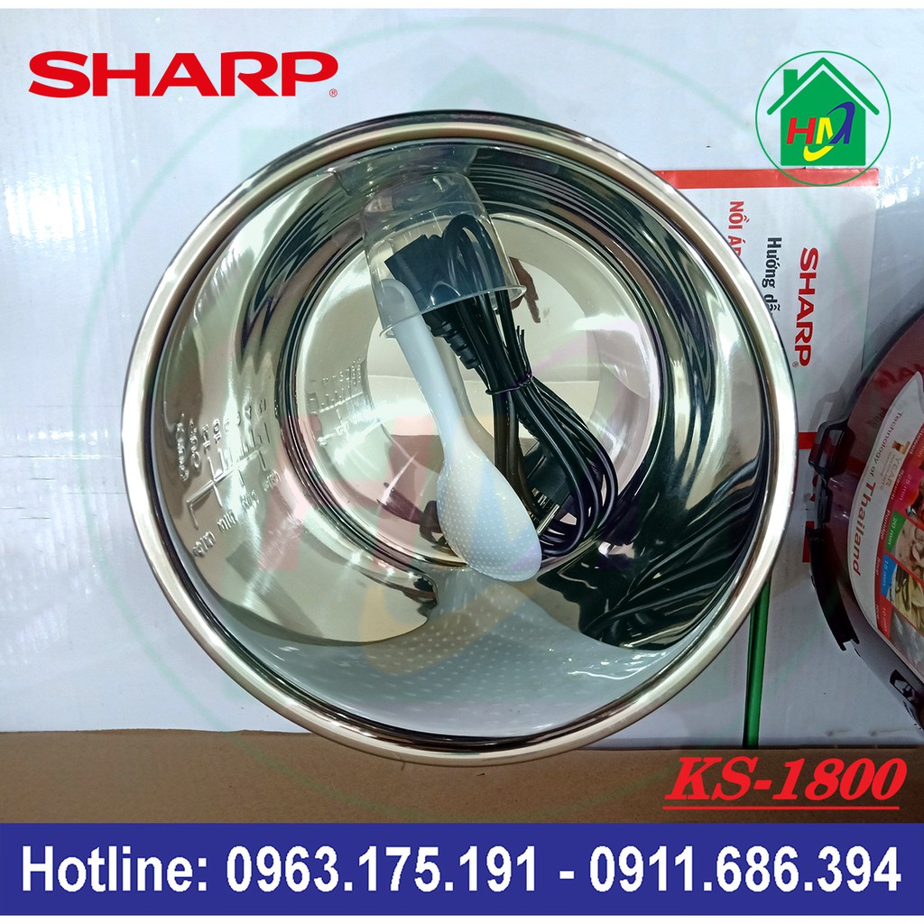 Nồi Áp Suất Đa Năng 6L Sharp KS-1800