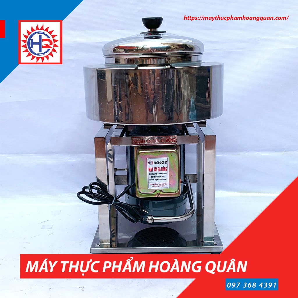 MÁY XAY GIÒ CHẢ KHUNG HỘP 1.1KW – NỒI 22CM – 1.5KG/LẦN CÓ BAO ĐÁ