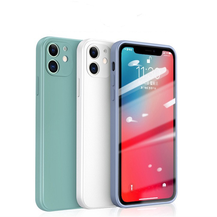 ỐP LƯNG IPHONE NHÁM 12 SMOOFOAM DẺO LÓT NHUNG NỈ CHỐNG SỐC BÁM VÂN TAY BẢO VỆ CAMERA IPHONE 11 PRO MAX XS MAX