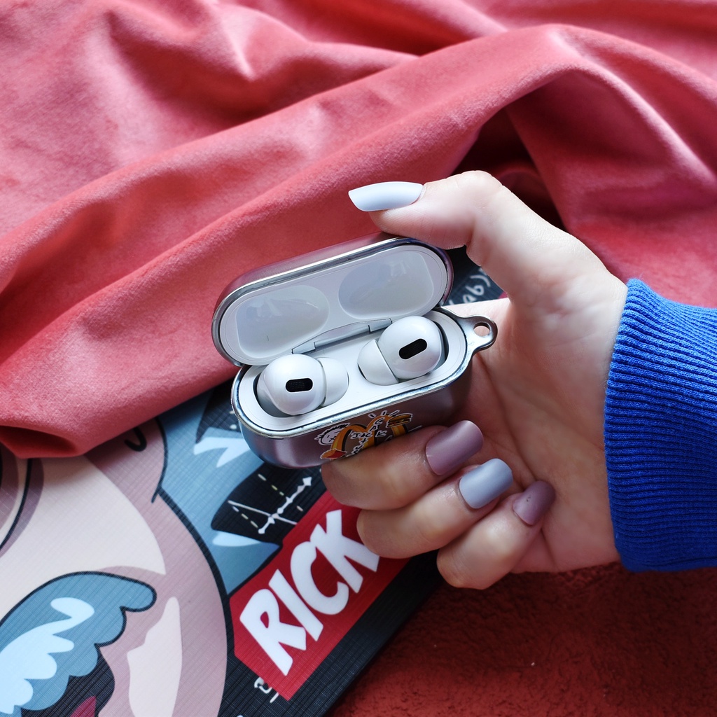 Vỏ Bảo Vệ Hộp Sạc Tai Nghe compatible AirPods3 compatible AirPods3 Apple compatible AirPods3/compatible AirPods3 Màu Nhám Phong Cách Đường Phố Mạ Điện