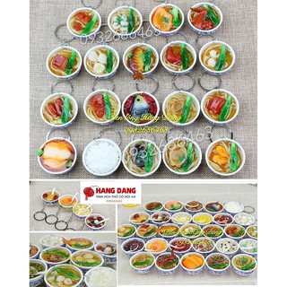 Móc khoá MÓN ĂN mặn, ĐỒ ĂN, THỨC ĂN *FREESHIP* dễ thương, xinh xắn, ĐẸP-ĐỘC-LẠ