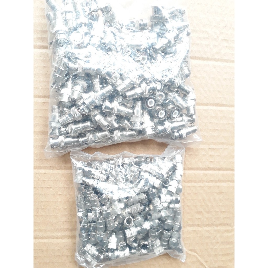 100 Jac BNC vặn ốc + F5, BNC F5. 2700 1 bộ loại tốt nhất