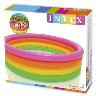 Bể bơi Intex cầu vồng 3 tầng