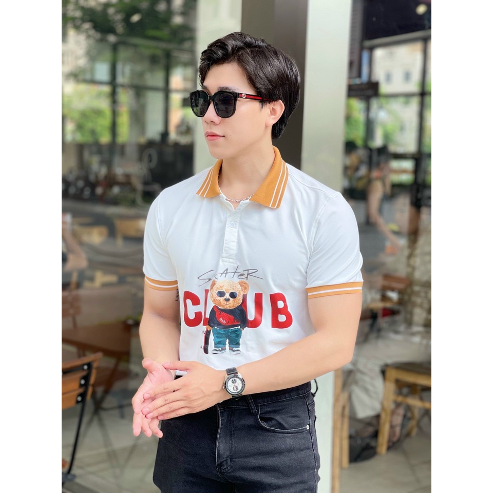 Áo polo nam cổ bẻ vải cá sấu Cotton xuất xịn,chuẩn form, sang trọng - thanh lịch TB04