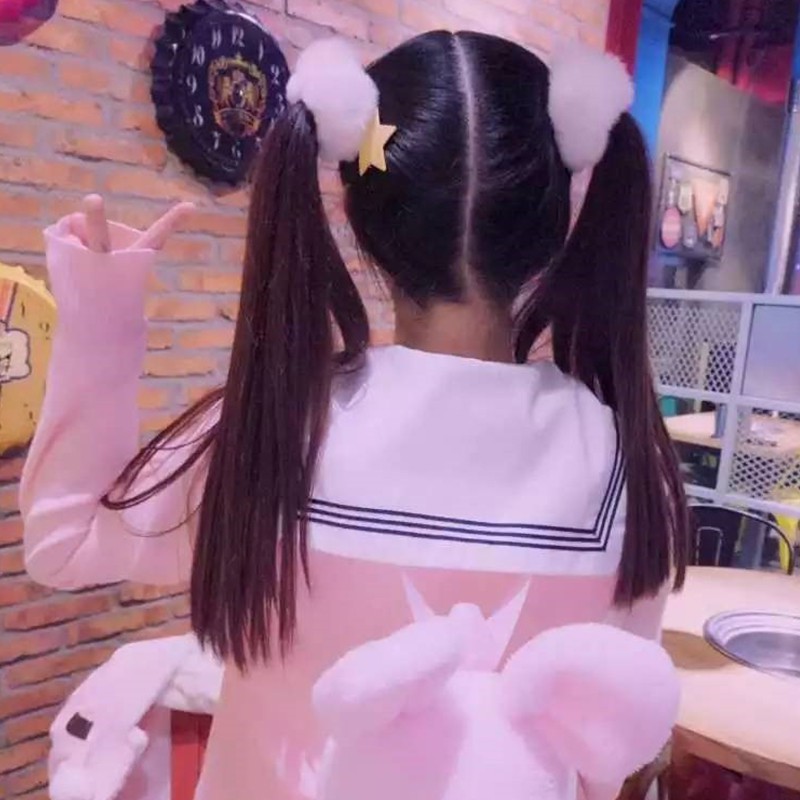 [HÀNG CÓ SẴN] Chun bông buộc tóc pom pom dễ thương
