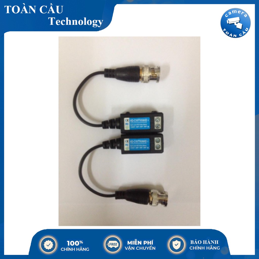 Video Balun Cho Camera 4MP/5MP AHD/CVI/TVI/Analog 1080P BL-30