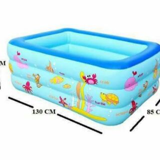 Bể Bơi 3 Tầng chữ nhật