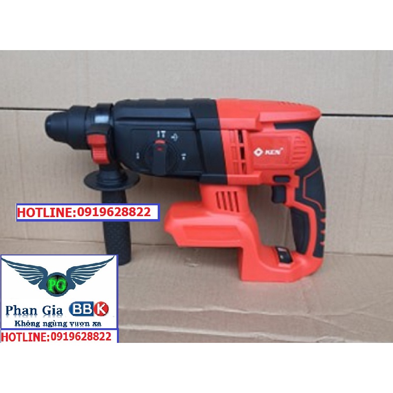 Thân Máy Khoan Bê Tông 188V - Động Cơ Không Chổi Than - Bảo Hành 12 Tháng