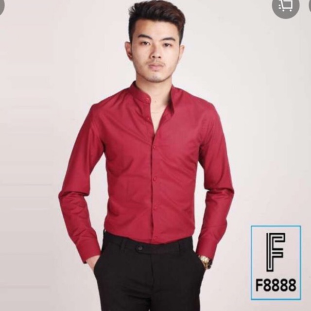 Sơ mi nam cổ tầu dài tay đều sẵn sll nhé. Sỉ 79k. Size L XL. Bao chất đẹp.