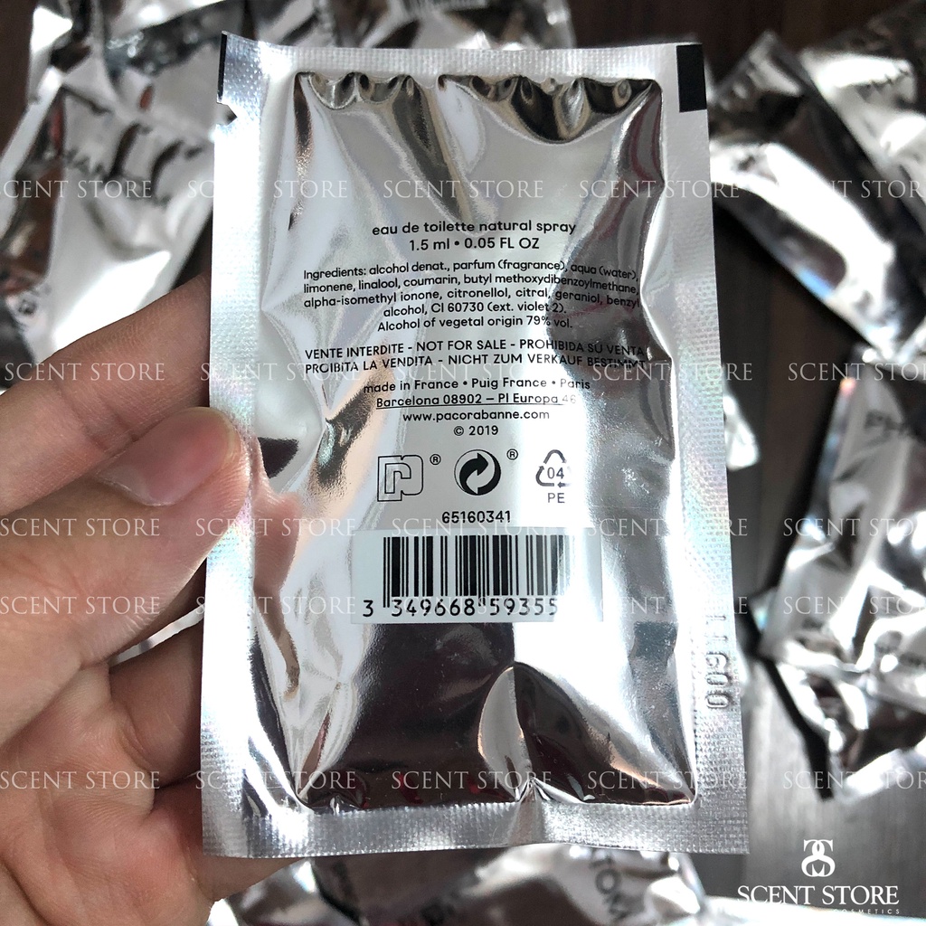 Scentstorevn - Vial chính hãng nước hoa Paco Rabanne Phantom [1.5ml]