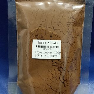 Bột ca cao nguyên chất 100 g