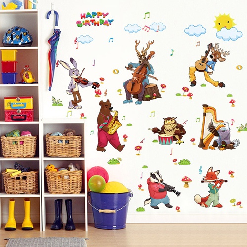 Decal dán tường trang trí sinh nhật cho bé