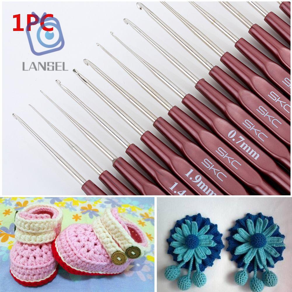 Dụng cụ đan móc len 0.5mm-2.7mm 16 kích thước tùy chọn