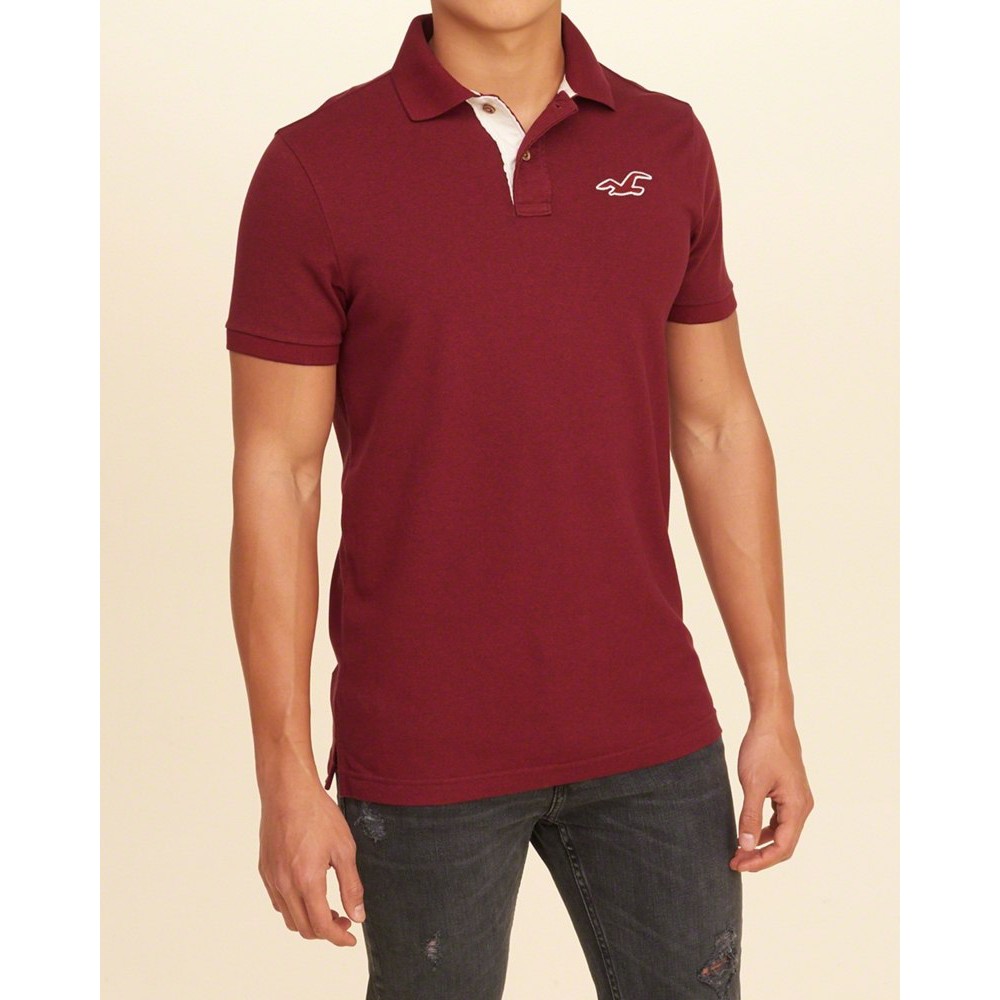 Áo thun nam Hollister HCO-P179 Stretch Icon Polo