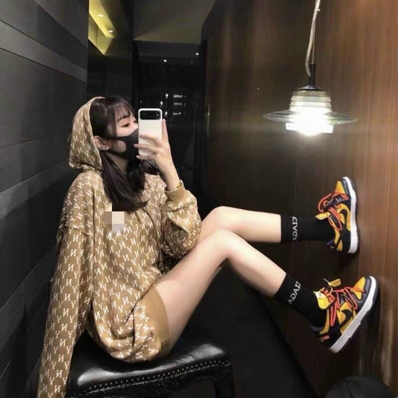 Áo nỉ chui hoodie có mũ MLB monogram,chất vải nỉ da cá dày dặn