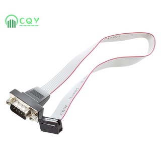 Db9 rs232 to 10 pin ribbon cable connector adapter