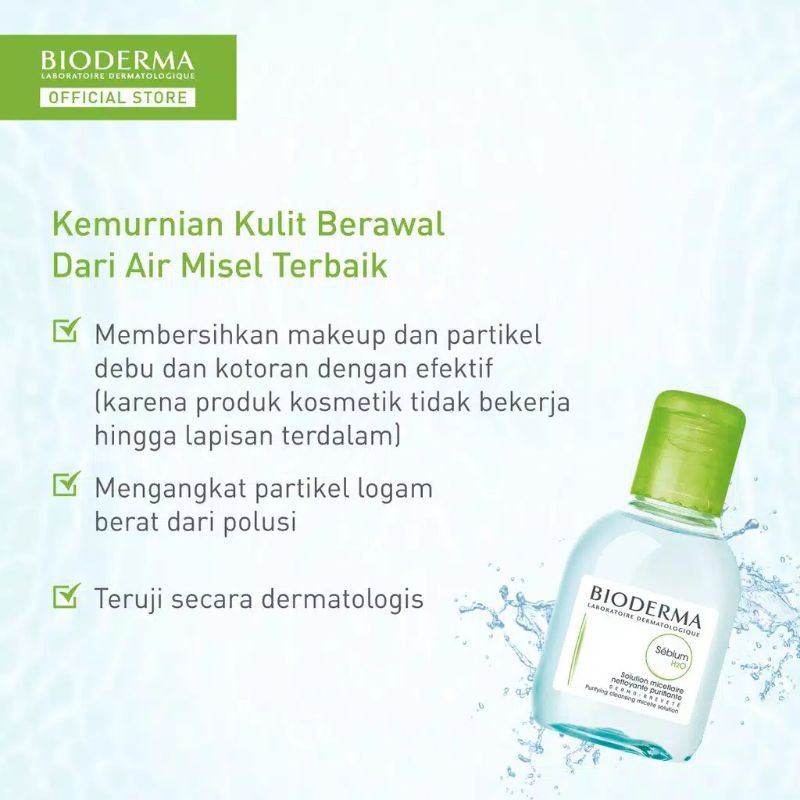 (exp 03 / 21) Bioderma Sebium H2o 100ml