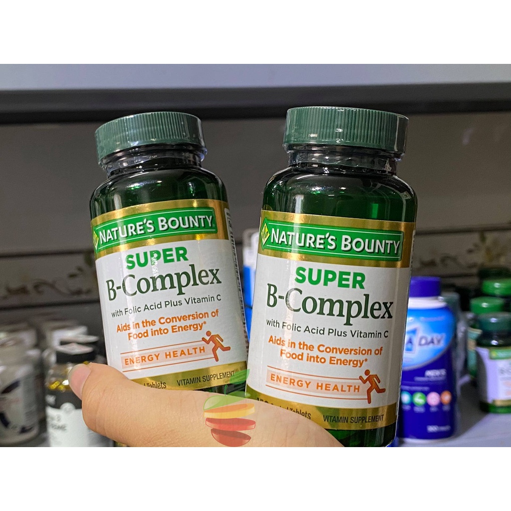 Viên Bổ Sung Vitamin B Tổng Hợp Super BComplex 150 Viên