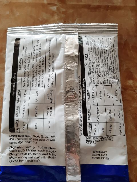 Thuốc trừ bệnh Ridomil gold 68wg