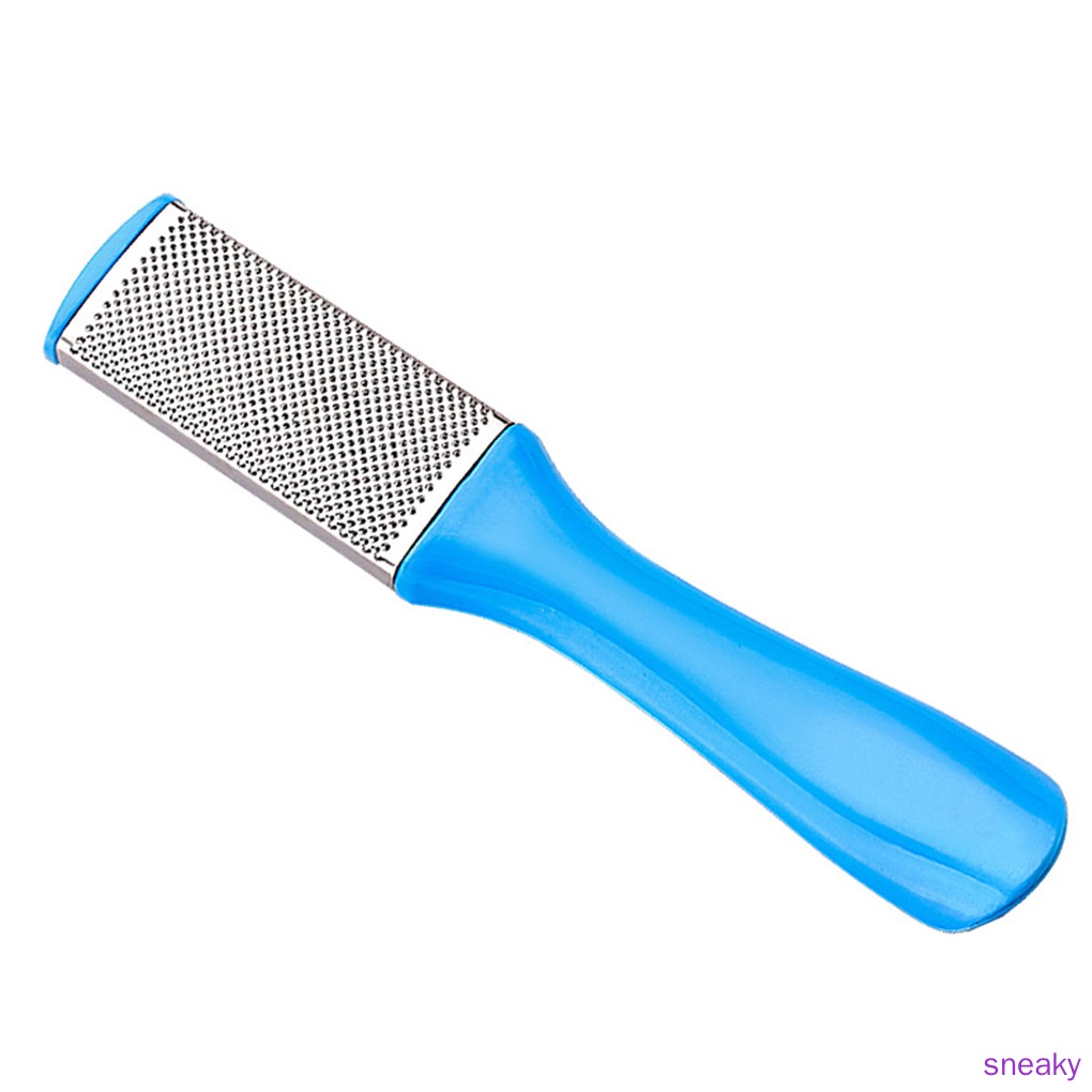 [Hàng mới về] Dụng cụ chà gót chân bằng thép không gỉ cứng cáp tiện dụng