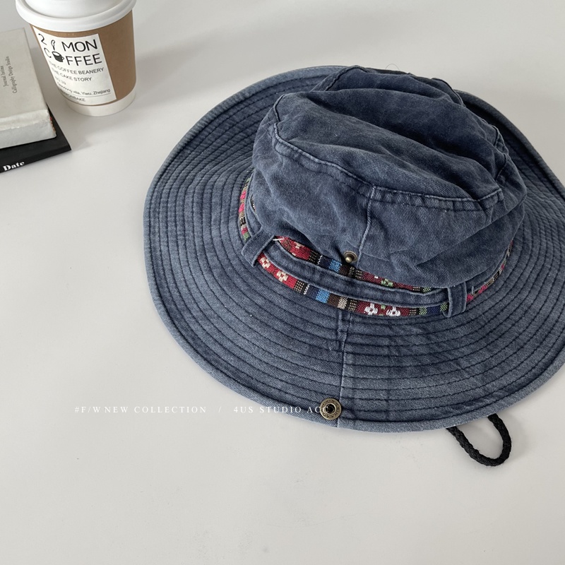 Nón Tai Bèo Kiểu Cao Bồi Nhật Bản Thời Trang Mùa Hè Cho Nữ
