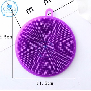 Combo 3 Miếng Rửa Chén Silicon Đa Năng