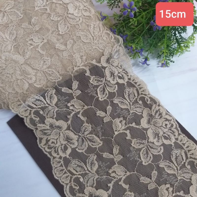 Ren lưới trang trí , không co giãn ,size 12cm đến 22cm