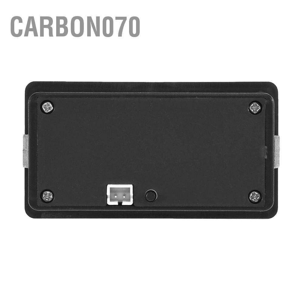 [Hàng Sẵn] Đồng Hồ Báo Phần Trăm Pin - Đồng Hồ Đo Dung Lượng Pin 12V Có Màn Hình LCD【Carbon070】