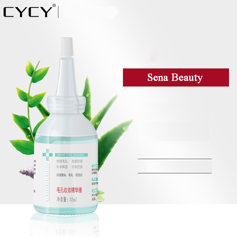 Serum dưỡng da se khít lỗ chân lông giảm mụn đầu đen Shrinkage Pore Qianzi Sena Beauty | BigBuy360 - bigbuy360.vn