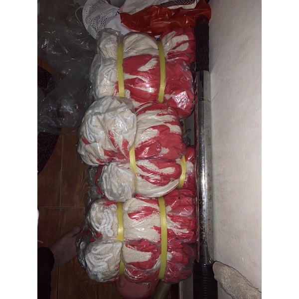 combo 100 đôi găng tây Sơn đỏ dày đẹp