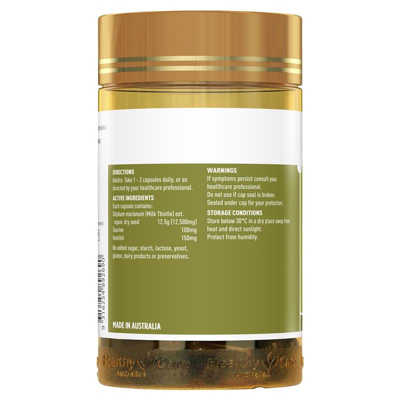 [Bạn mới nhập COSHBM -50% đơn 0Đ] Healthy Care Liver Detox - Viên uống thải độc gan 100 viên