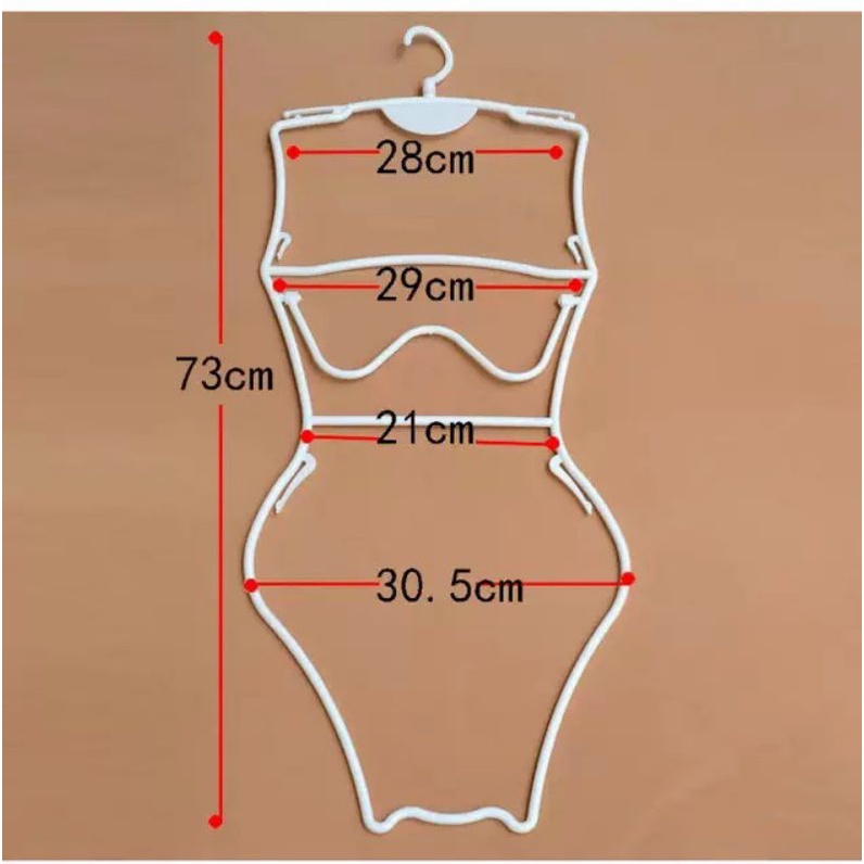 Móc Treo Bộ Quần Áo Bikini - Dùng cho shop bán đồ đi biển - Móc của shop Thời Trang Nữ
