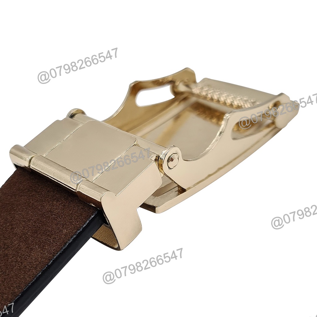 Dây nịt trẻ em bé trai DHM-318 | Đầu khoá vàng bản nhỏ 2.8cm | Giao mặt ngẫu nhiên | Bảo hành 12 tháng