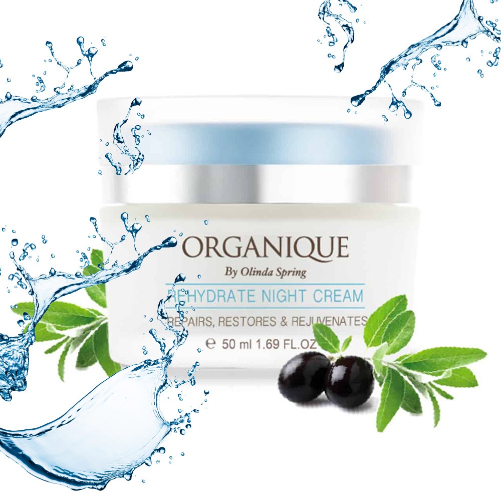 Kem Ban Đêm Organique Dưỡng Ẩm Rehydrate Night Cream 50ml