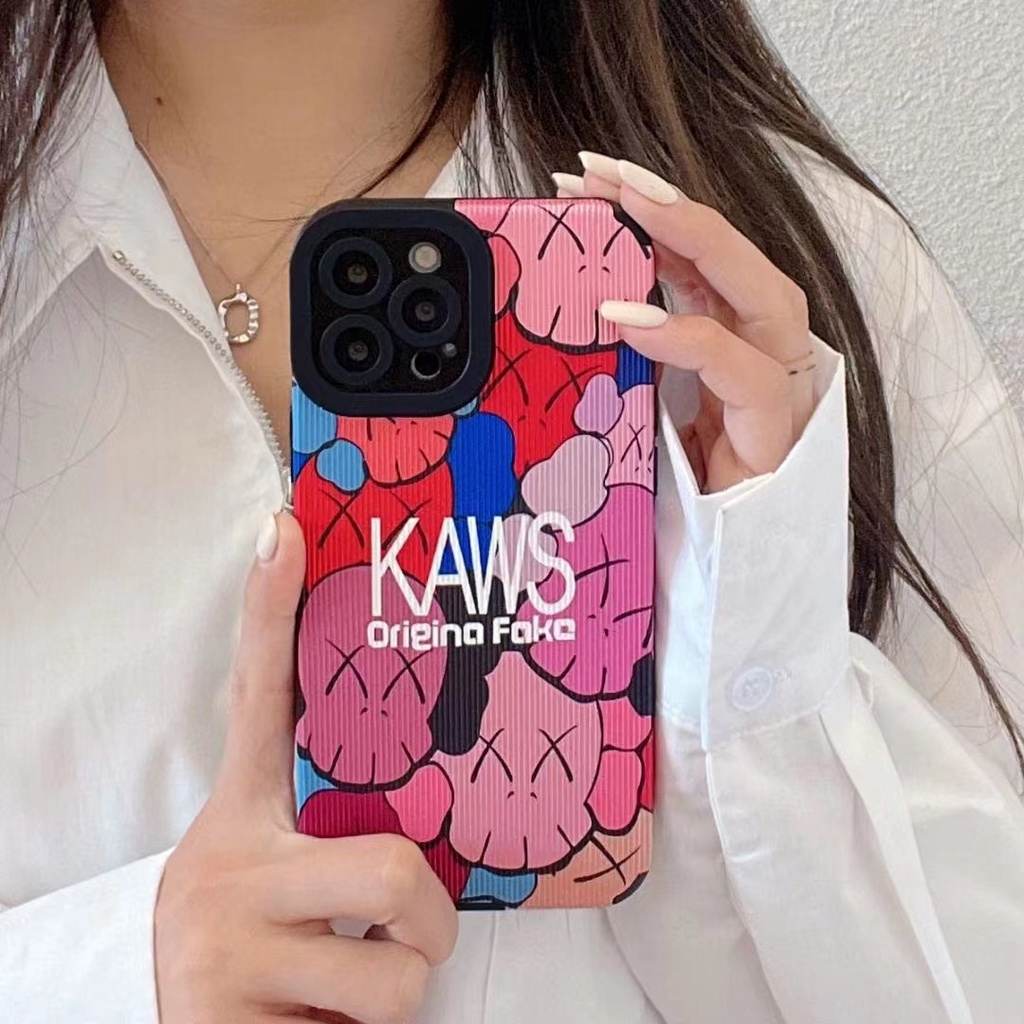 Ốp Điện Thoại In Hình kaws Sang Trọng Cho iphone 13 Pro Max i13 13pro 11ProMax i11 iX Xs XR Xs Max 7 plus 8 plus 12Pro 12 Pro Max