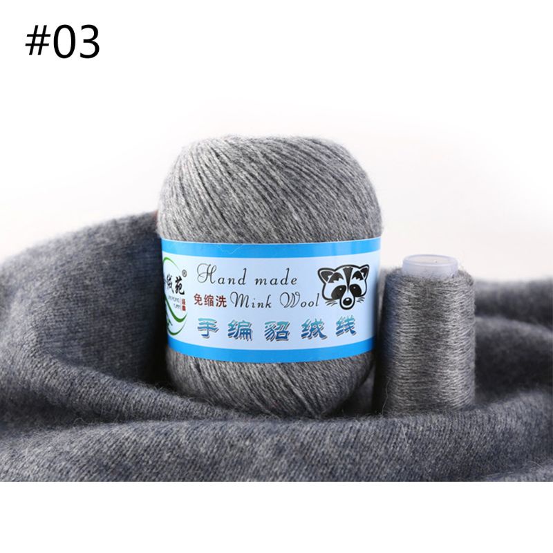 Cuộn Len Đan Sợi Cashmere Mềm Mịn 50g