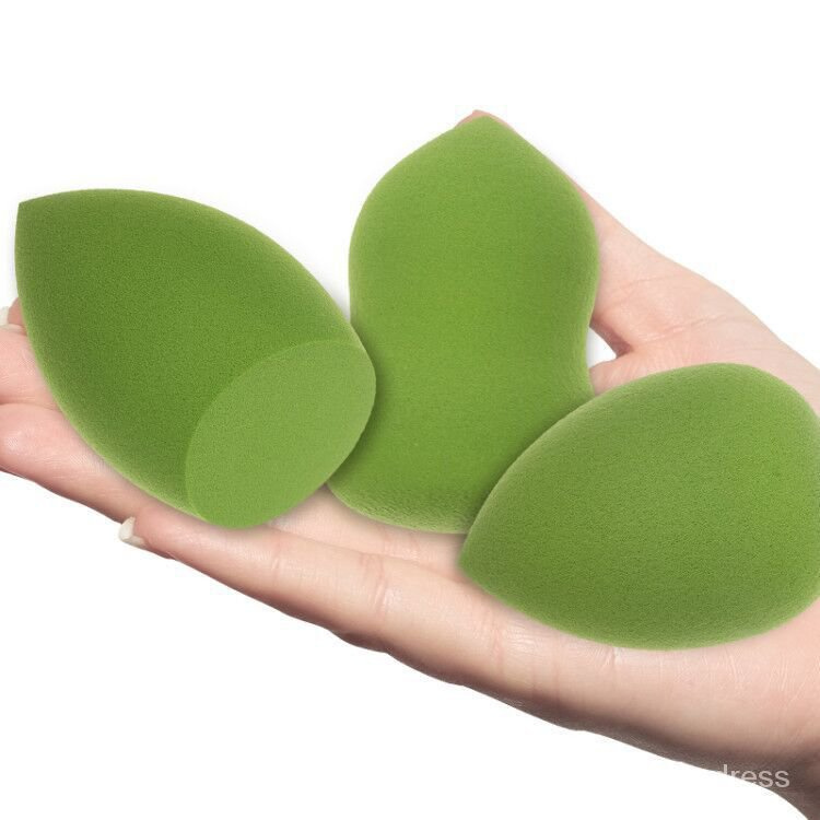 【Water Larger】Egg Box Powder Puff Sponge Air Cushion Cosmetic Egg Wet and Dry Dual-Use Super Soft Smear-Proof Independent Packaging