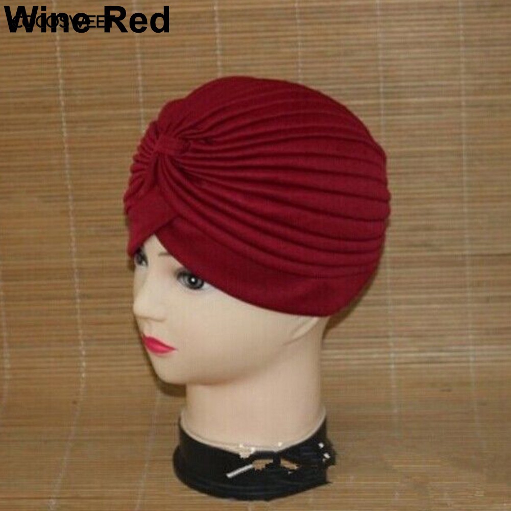 Khăn Turban Trùm Đầu Co Giãn Phong Cách Hồi Giáo Cho Nữ