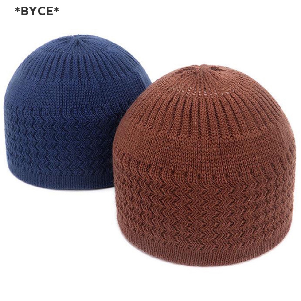 Mũ Beanie Dệt Kim Giữ Ấm Mùa Đông Cho Người Hồi Giáo