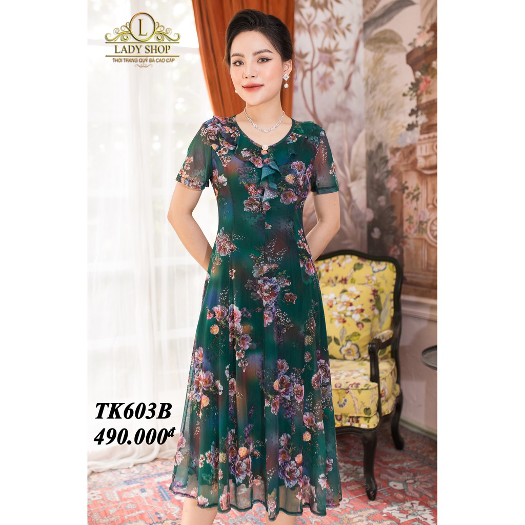 Ladyshop đầm hoa thiết kế mới hè 2021 (Có ảnh thật ở cuối) TK603